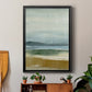 Ochre Outlook II - Modern Framed Canvas Print