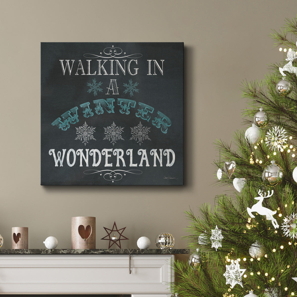 Wonderland Type-Premium Gallery Wrapped Canvas - Ready to Hang