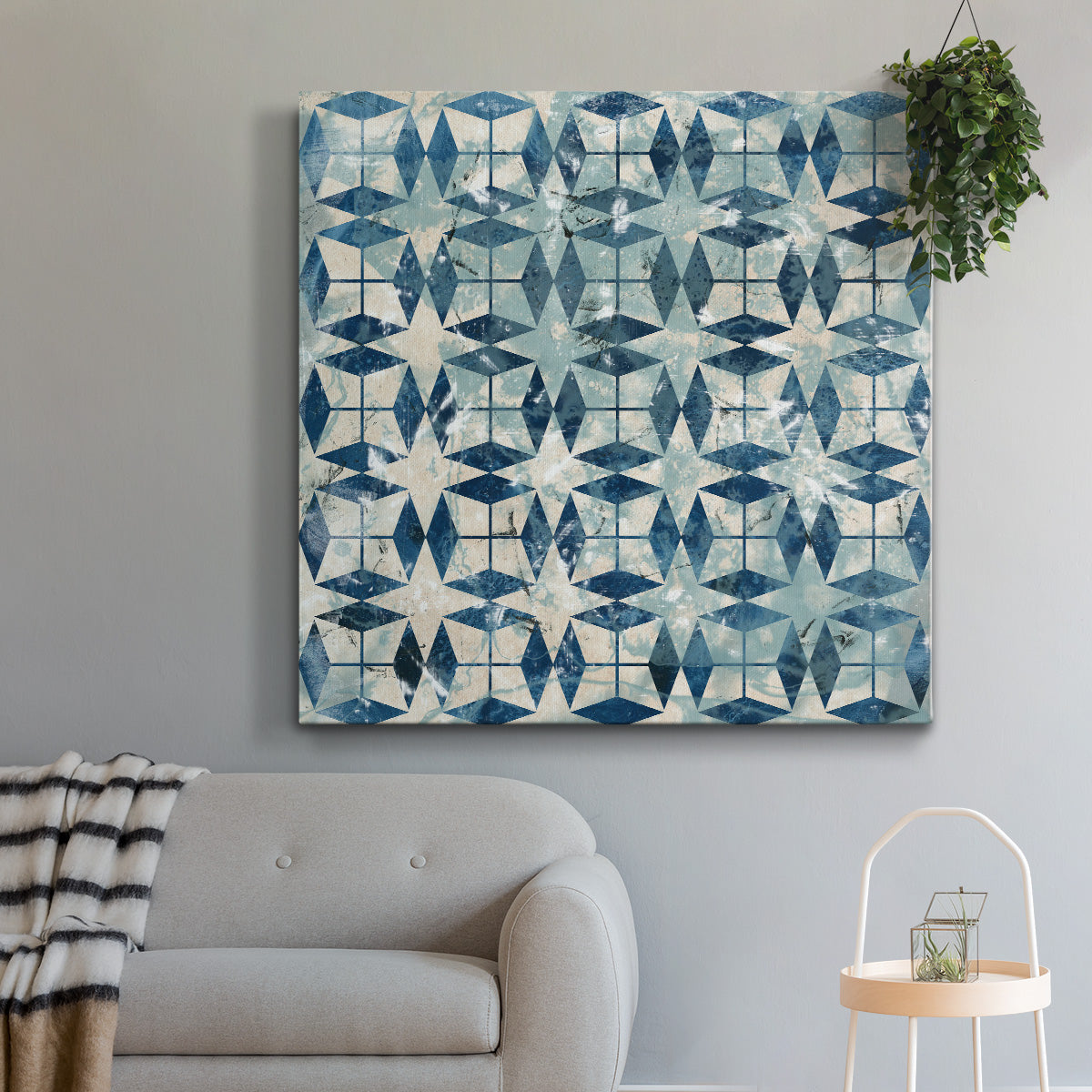 Tile-Dye II - Canvas Art Print