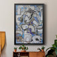 Mediterranean Port I - Modern Framed Canvas Print