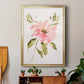 One Pink Bloom I - Modern Framed Canvas Print