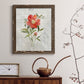 Linen Peony - Premium Canvas Framed in Barnwood - Ready to Hang