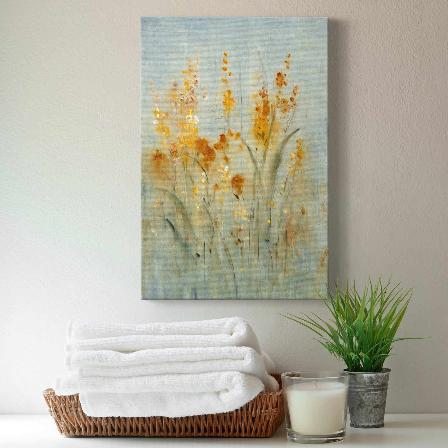 Spray of Wildflowers II - Canvas Art Print