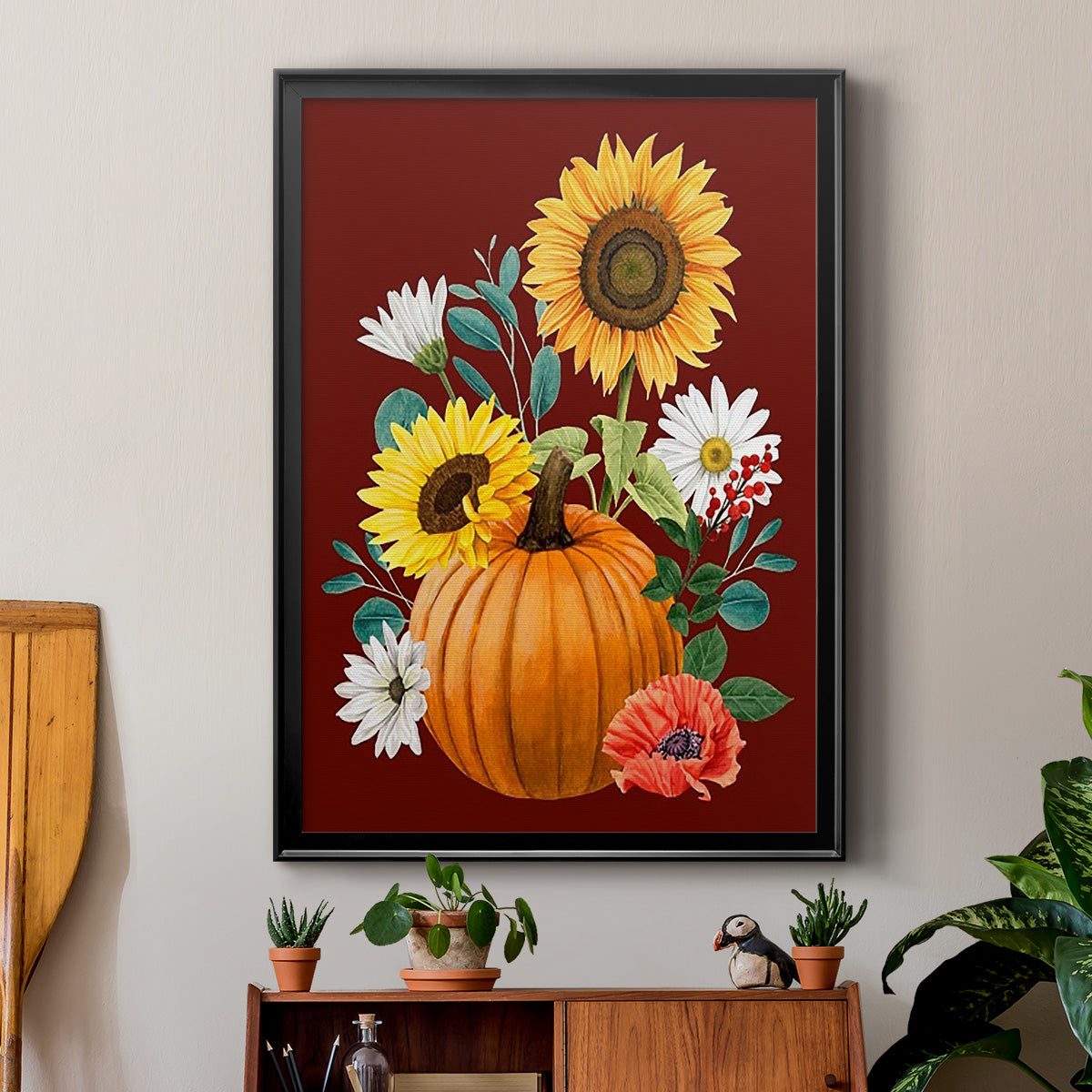 Beautiful Fall I - Modern Framed Canvas Print