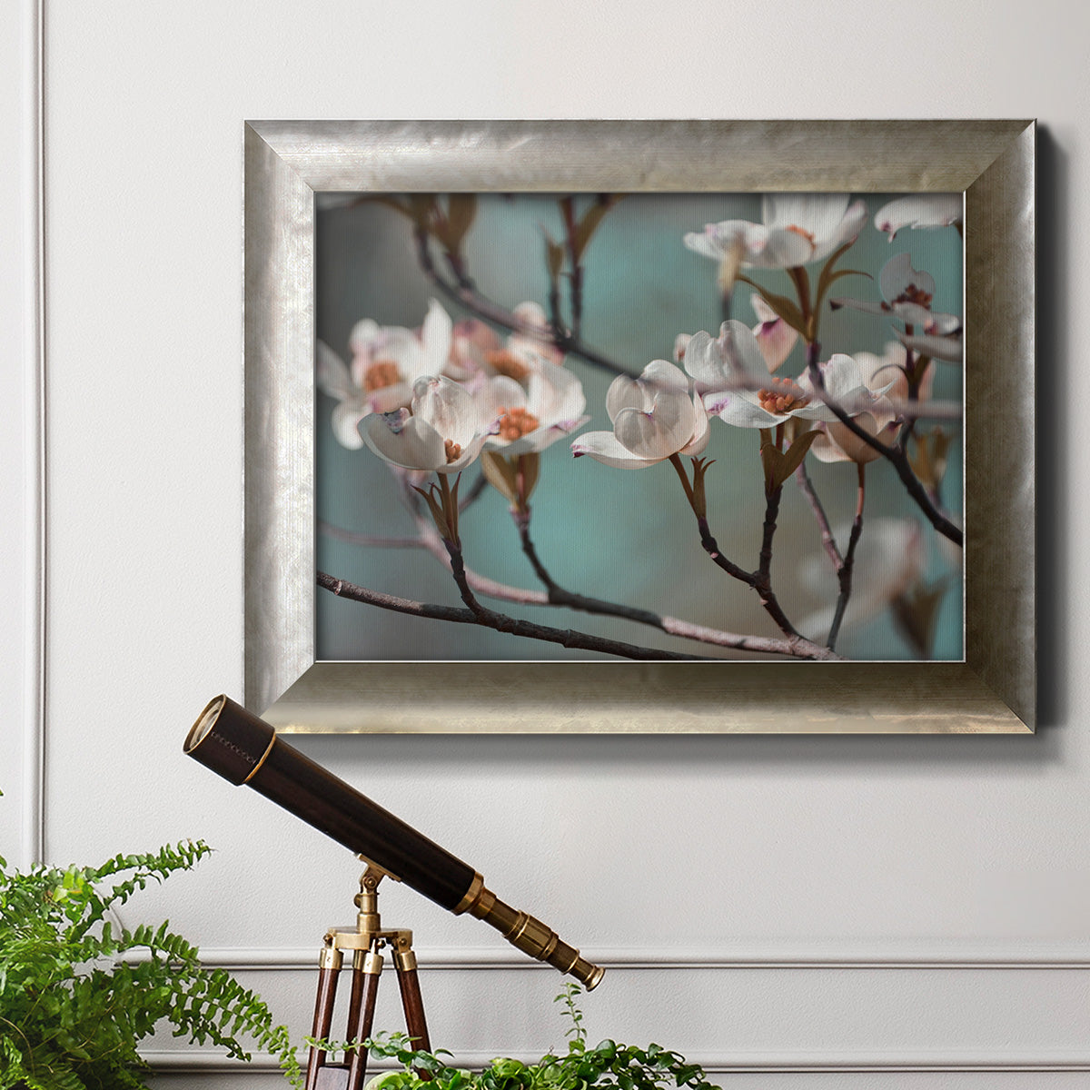 Dogwood Spring IV Premium Framed Canvas- Ready to Hang