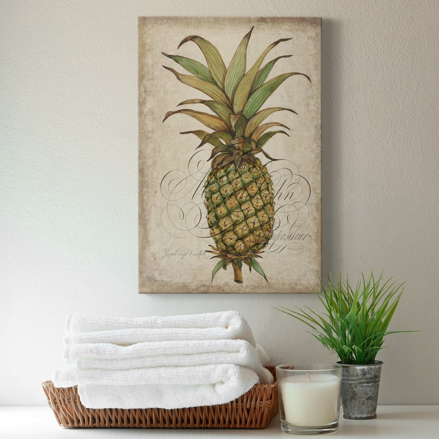 Pineapple Study I Premium Gallery Wrapped Canvas - Ready to Hang