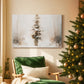 Frostlit Star Lane - Canvas Art Print