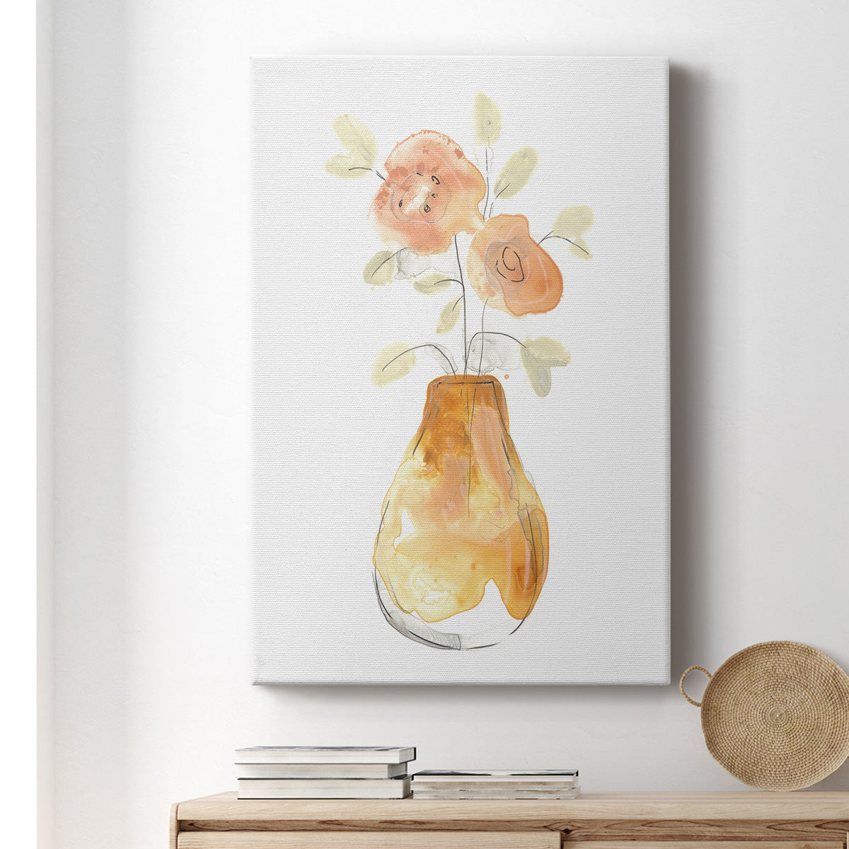 Blossom Pop Study II Premium Gallery Wrapped Canvas - Ready to Hang