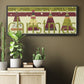 Happy Merry Joyous - Floater Framed Canvas Print