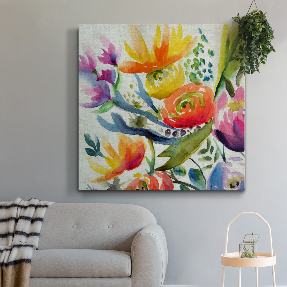 Summer Spectrum IV - Canvas Art Print