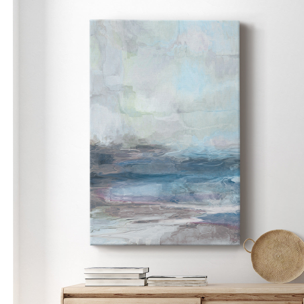 Valle Azzurra Premium Gallery Wrapped Canvas - Ready to Hang