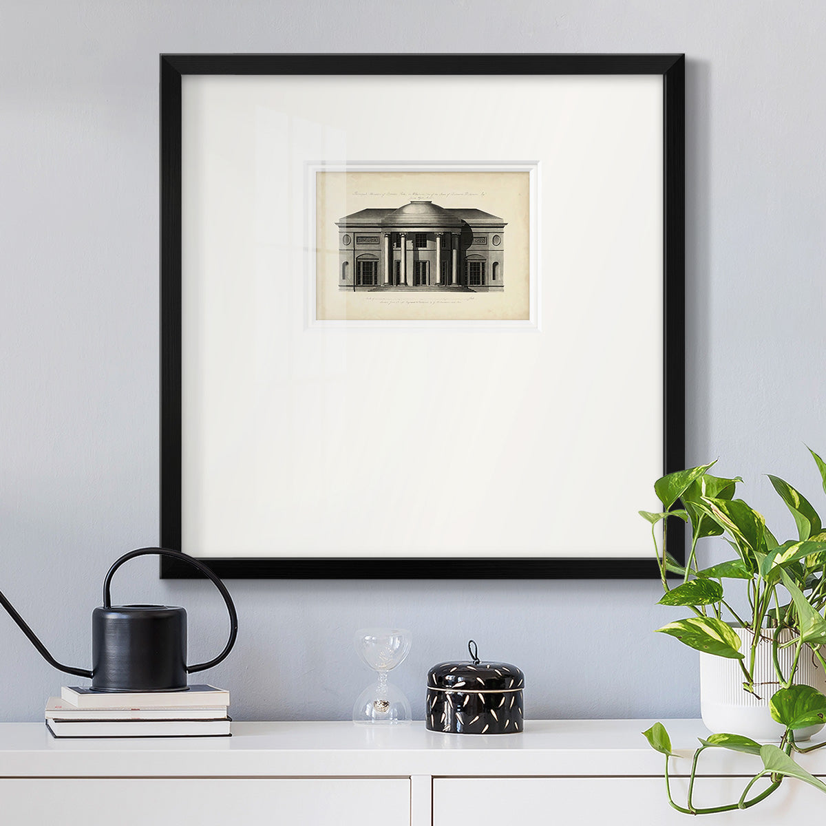 Richardson Architecture III Premium Framed Print Double Matboard