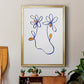 Wobbly Blooms IV - Modern Framed Canvas Print