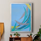 Circulating Flow II - Modern Framed Canvas Print