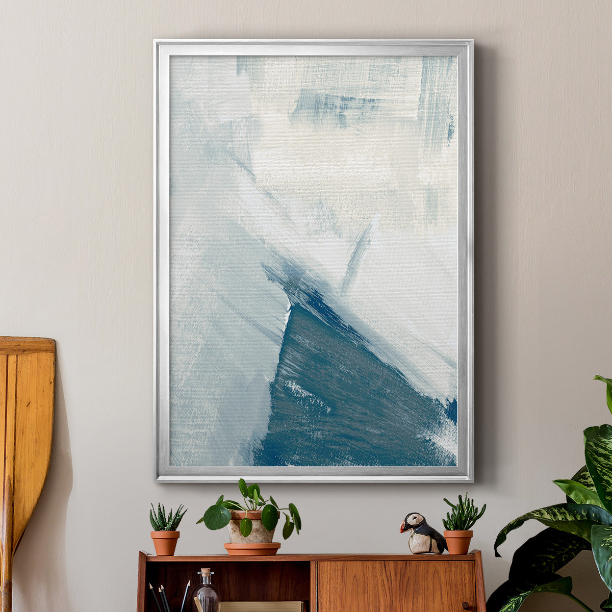 Windblown I - Modern Framed Canvas Print