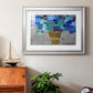 Blue Love - Modern Framed Art Print