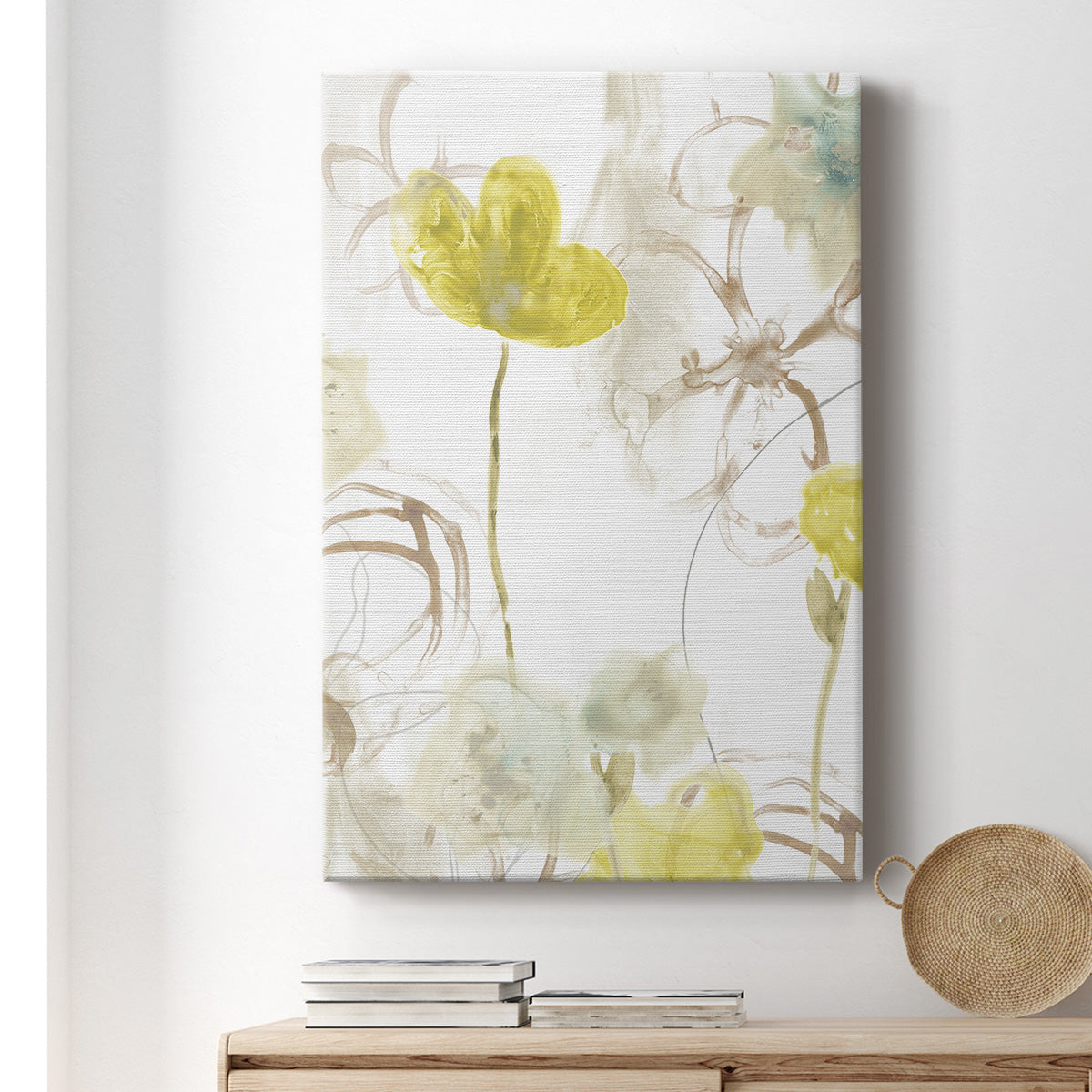 Floral Arc II - Canvas Art Print