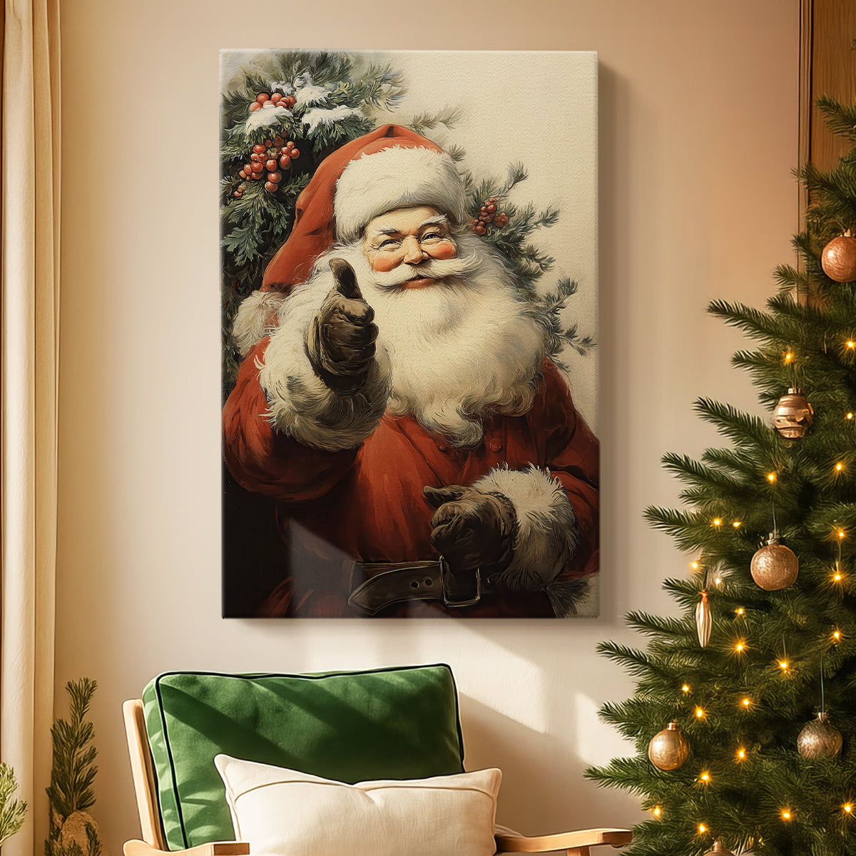 Skies of Candlelit Promise - Canvas Art Print