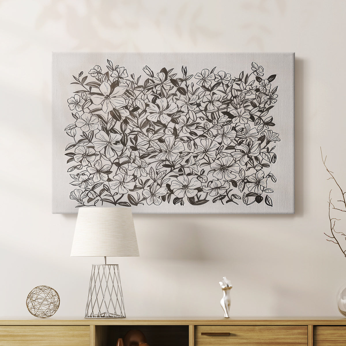Periwinkle Daze III - Canvas Art Print