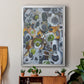 Big Sur Stones and Kelp - Modern Framed Canvas Print
