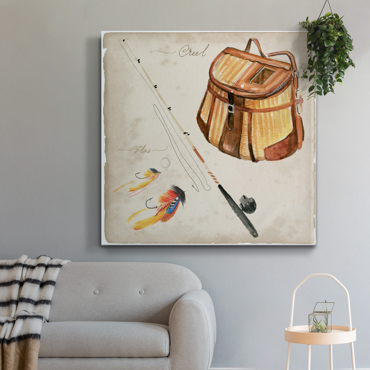 Tackle Box I - Canvas Art Print