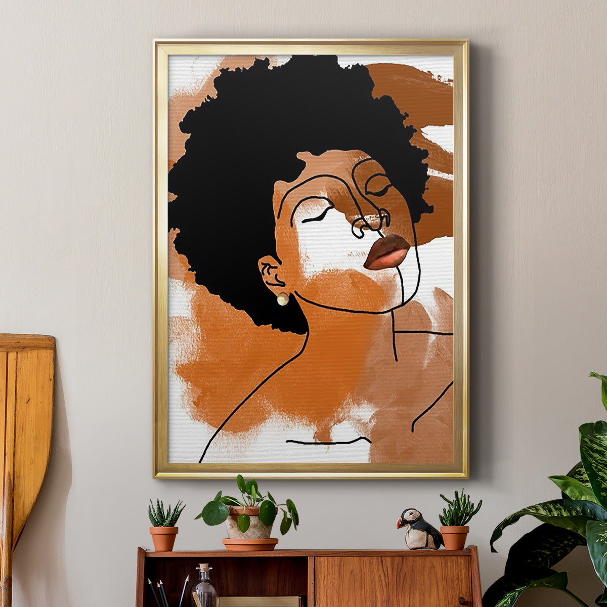 Phenomal Women IV - Modern Framed Canvas Print