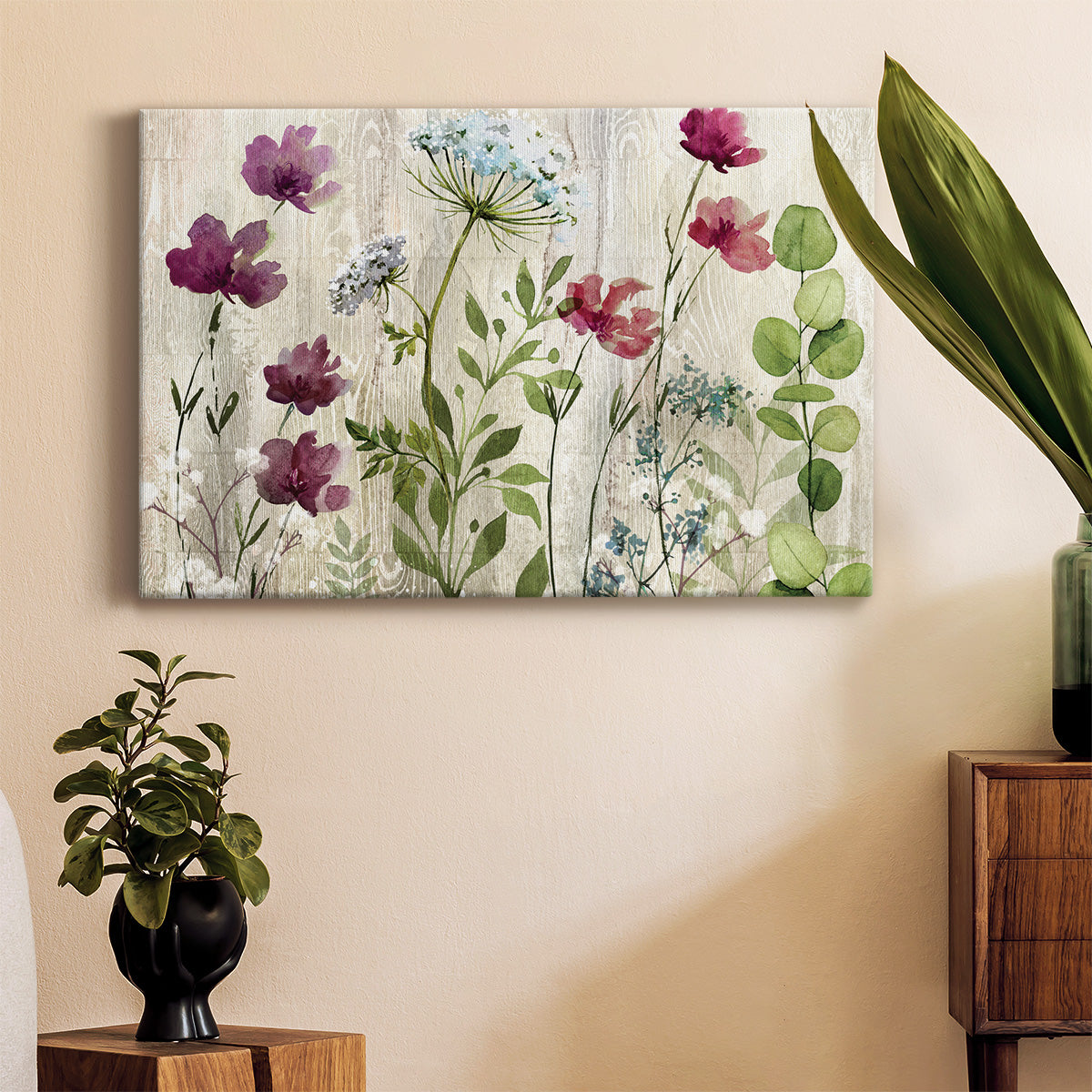 Meadow Flowers I - Canvas Art Print