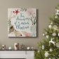 Sun-kissed Christmas VI-Premium Gallery Wrapped Canvas - Ready to Hang