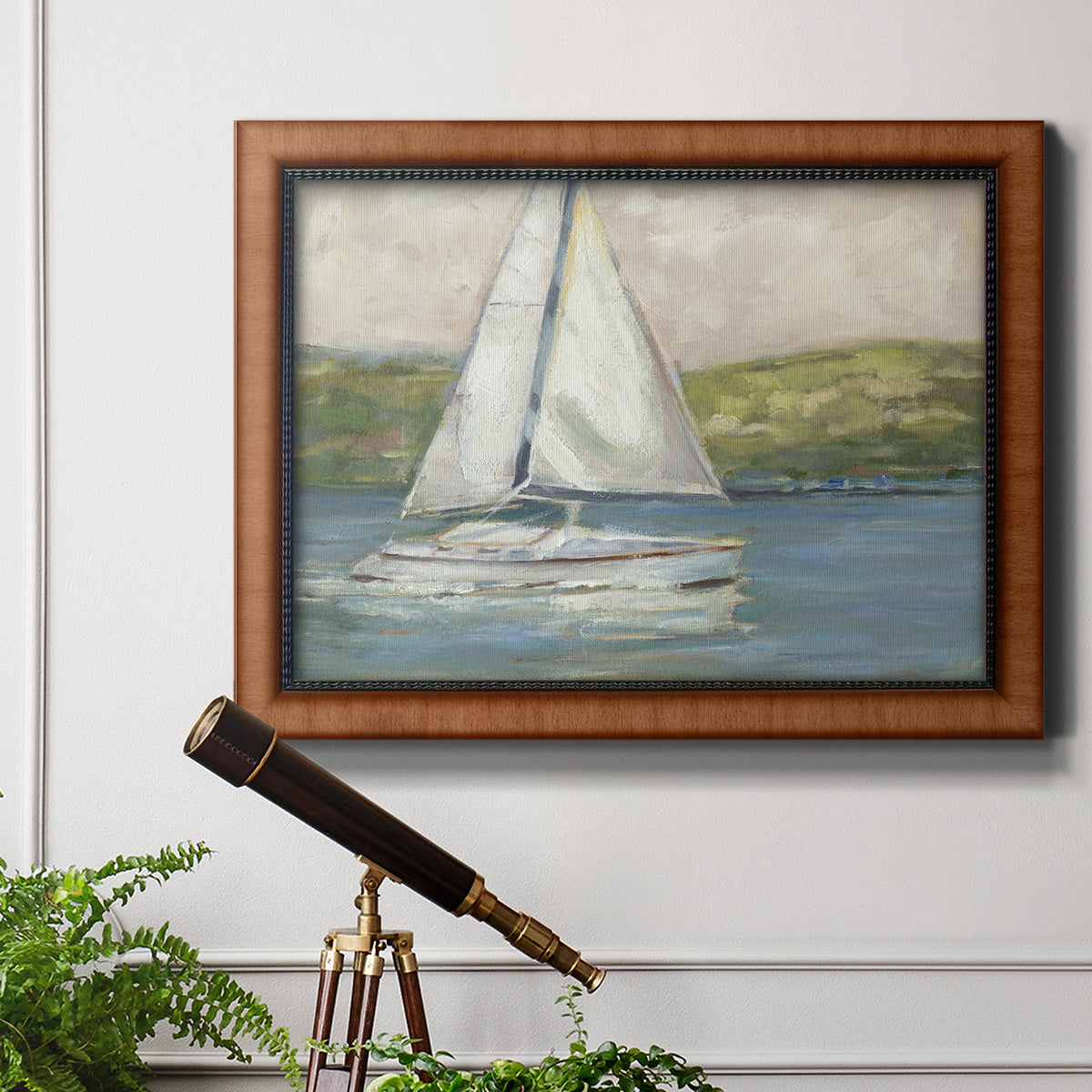 Off the Coast I Premium Framed Canvas- Ready to Hang