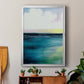 Sherbet Sunset Diptych I - Modern Framed Canvas Print