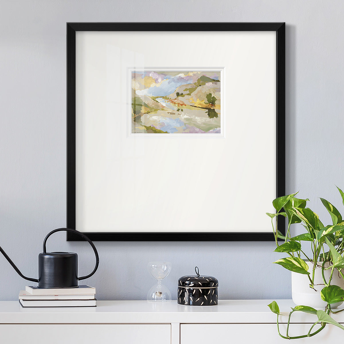 Uplands II Premium Framed Print Double Matboard