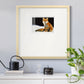 Fox- Premium Framed Print Double Matboard