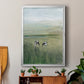 Out to Pasture II - Modern Framed Canvas Print