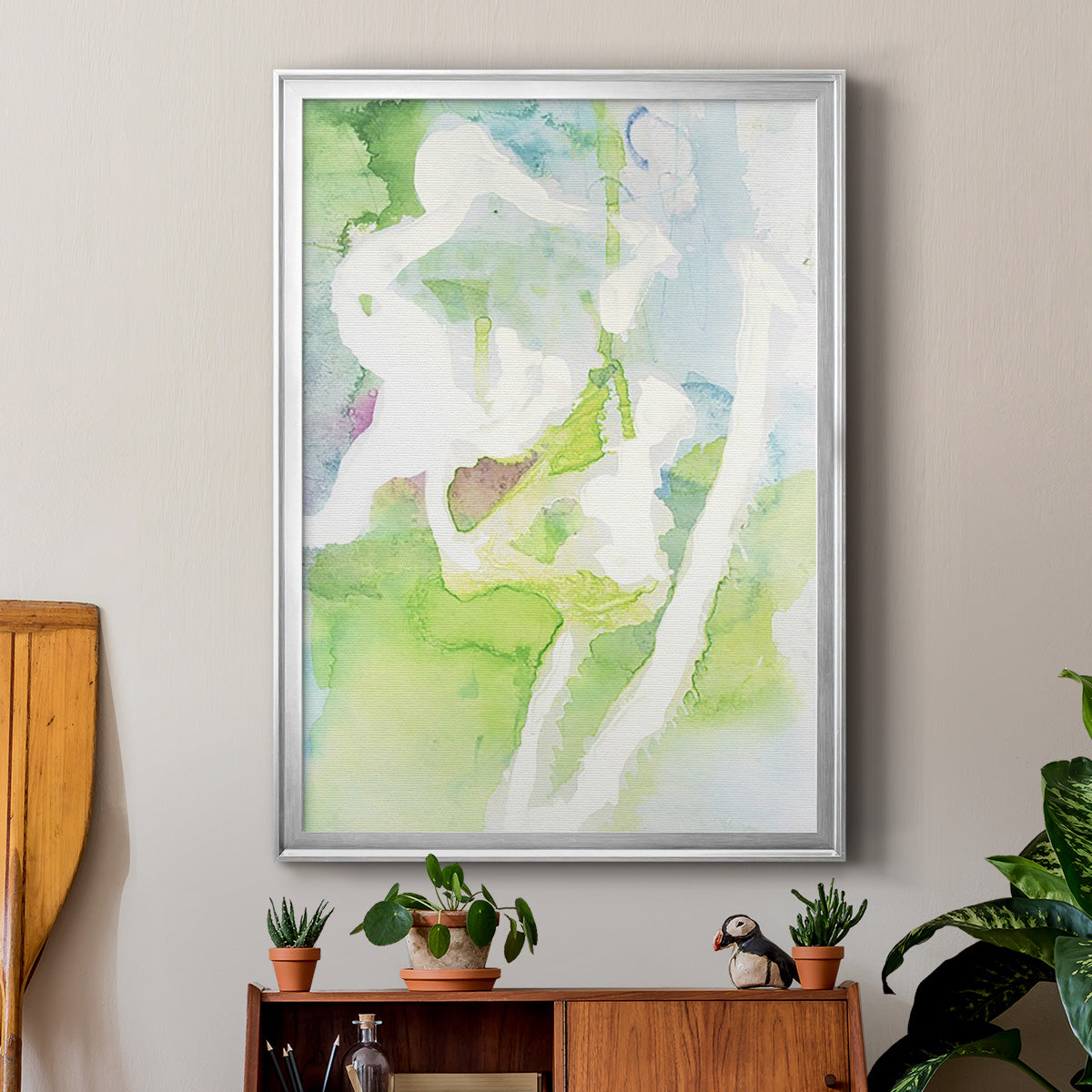 Rising Above II - Modern Framed Canvas Print