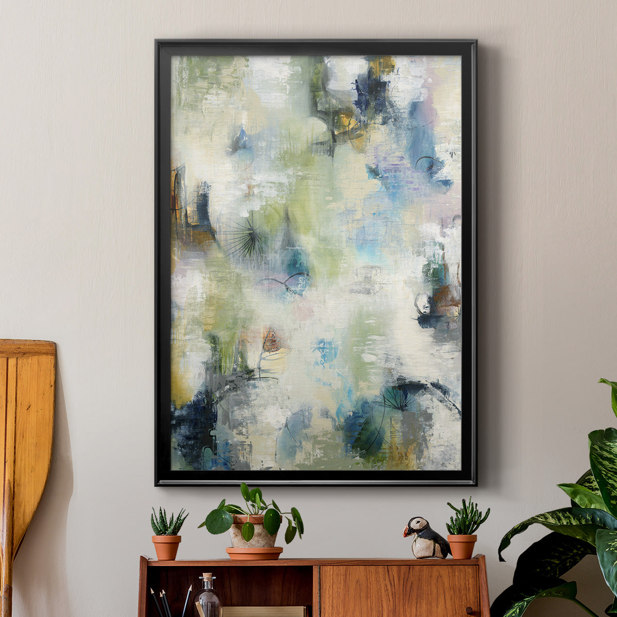 Making Magic - Modern Framed Canvas Print