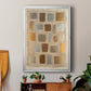 Sand Shaped II - Modern Framed Canvas Print