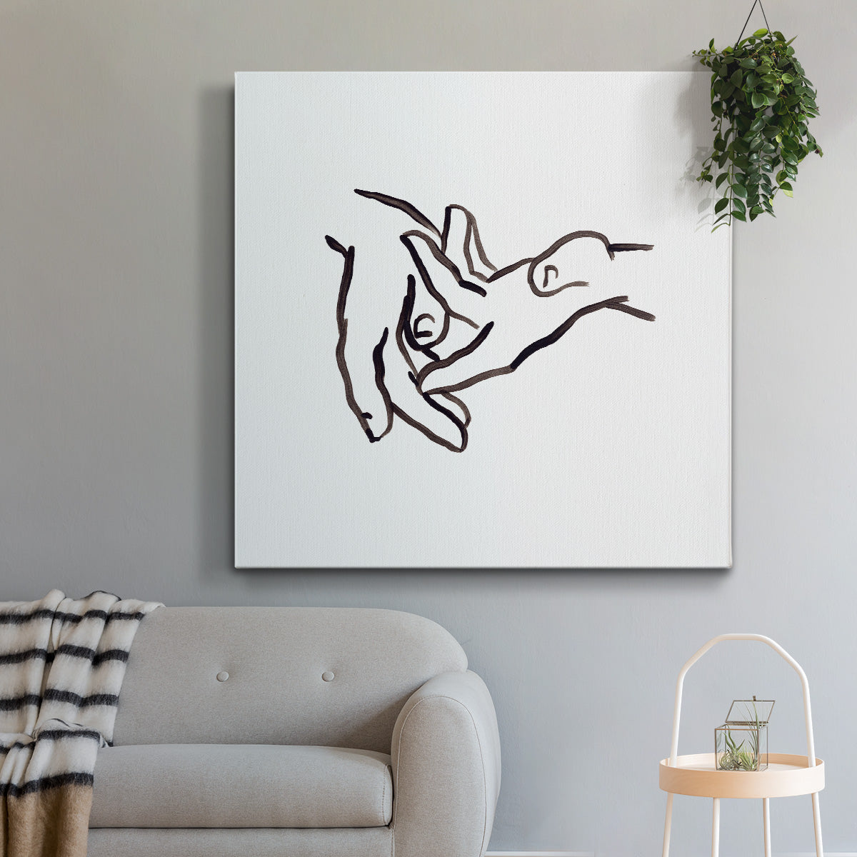 Hand Study II-Premium Gallery Wrapped Canvas - Ready to Hang