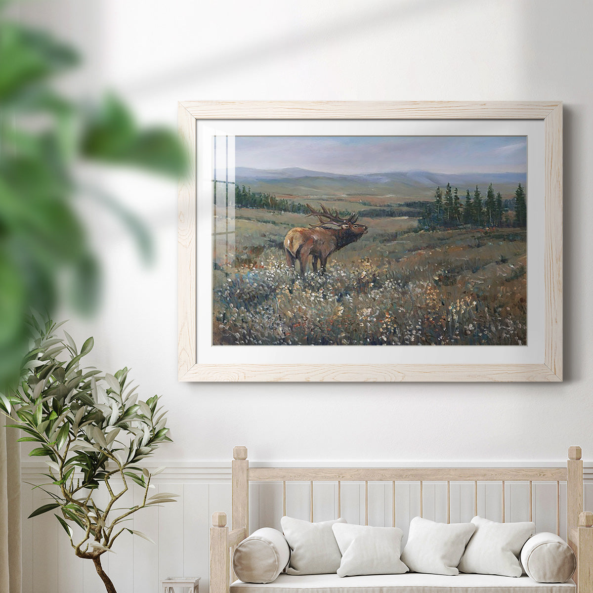 Western Wildlife I - Barnwood Framed Art Print