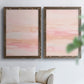 Rose Fade I - Premium Framed Canvas 2 Piece Set - Ready to Hang