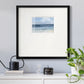 Beach Trio Premium Framed Print Double Matboard