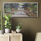 Pathway in Monet's Garden at Giverny, 1900 - Floater Framed Canvas Print