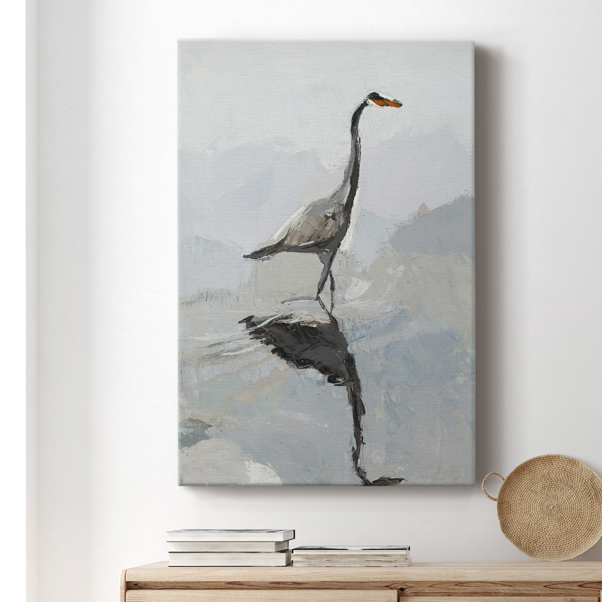 Heron - Canvas Art Print
