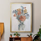 Watercolor Floral Arrangement I - Modern Framed Canvas Print