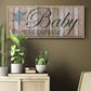 Baby It's Cold - Floater Framed Canvas Print