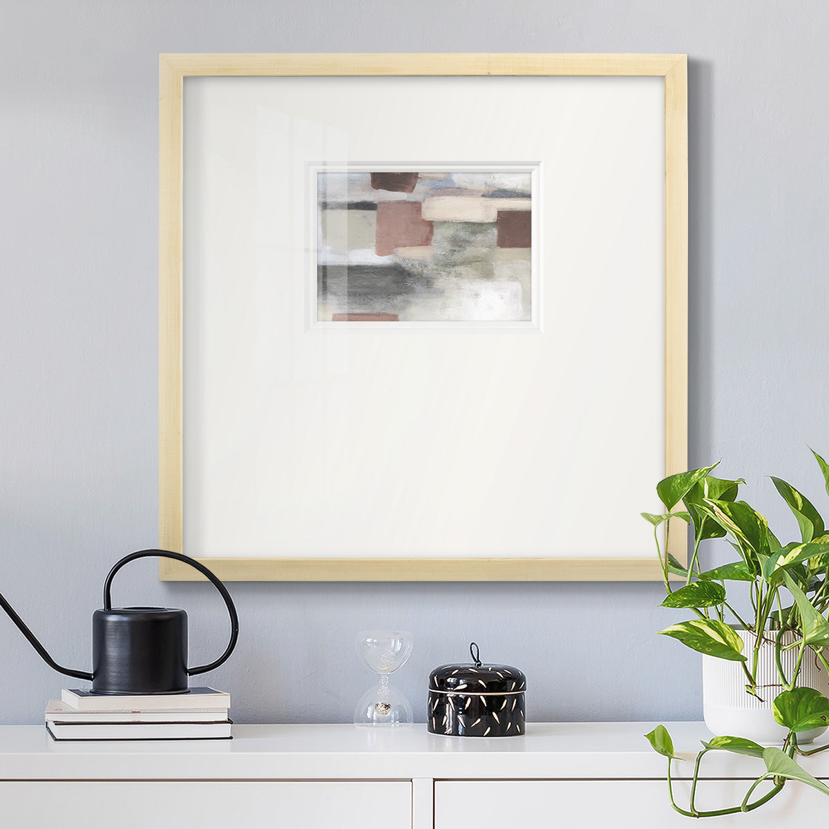 Bright Pastel Premium Framed Print Double Matboard