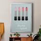 Flawless Lipstick - Modern Framed Canvas Print