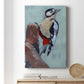 Woodpecker Paintstrokes II Premium Gallery Wrapped Canvas - Ready to Hang