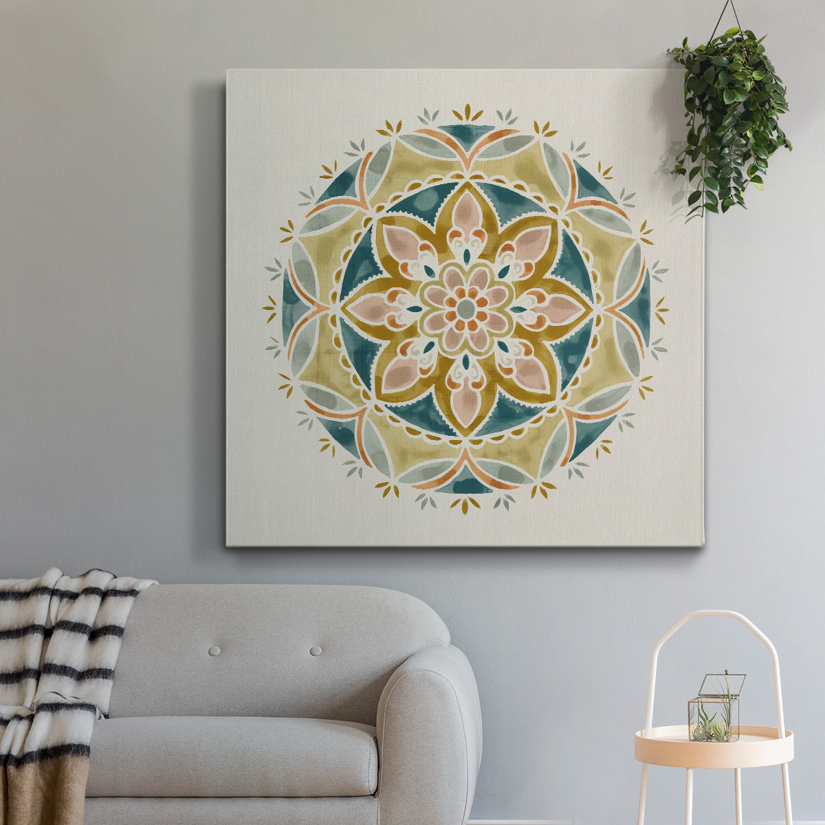 Summer Mandala III - Canvas Art Print