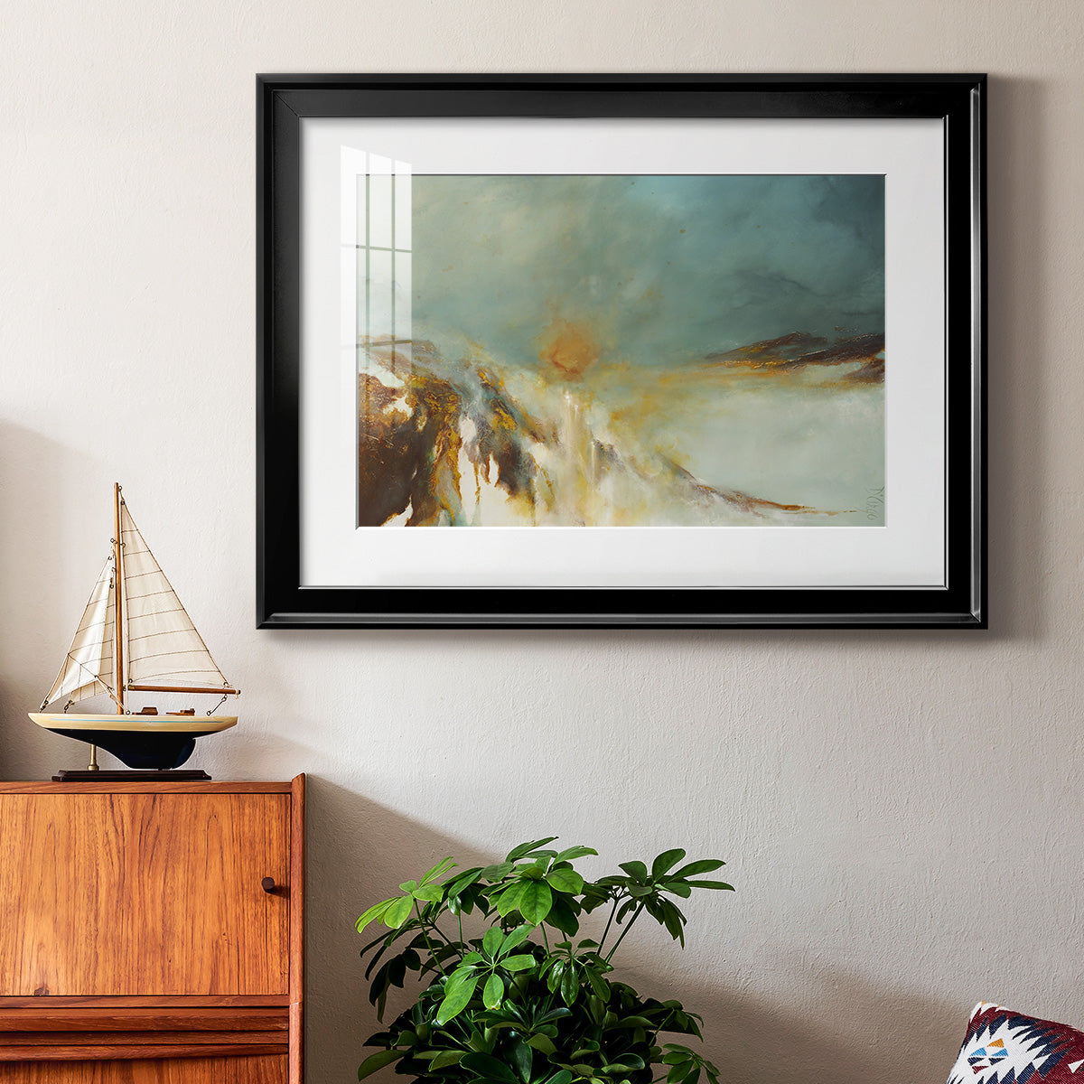 Terra Sol Premium Framed Print - Ready to Hang