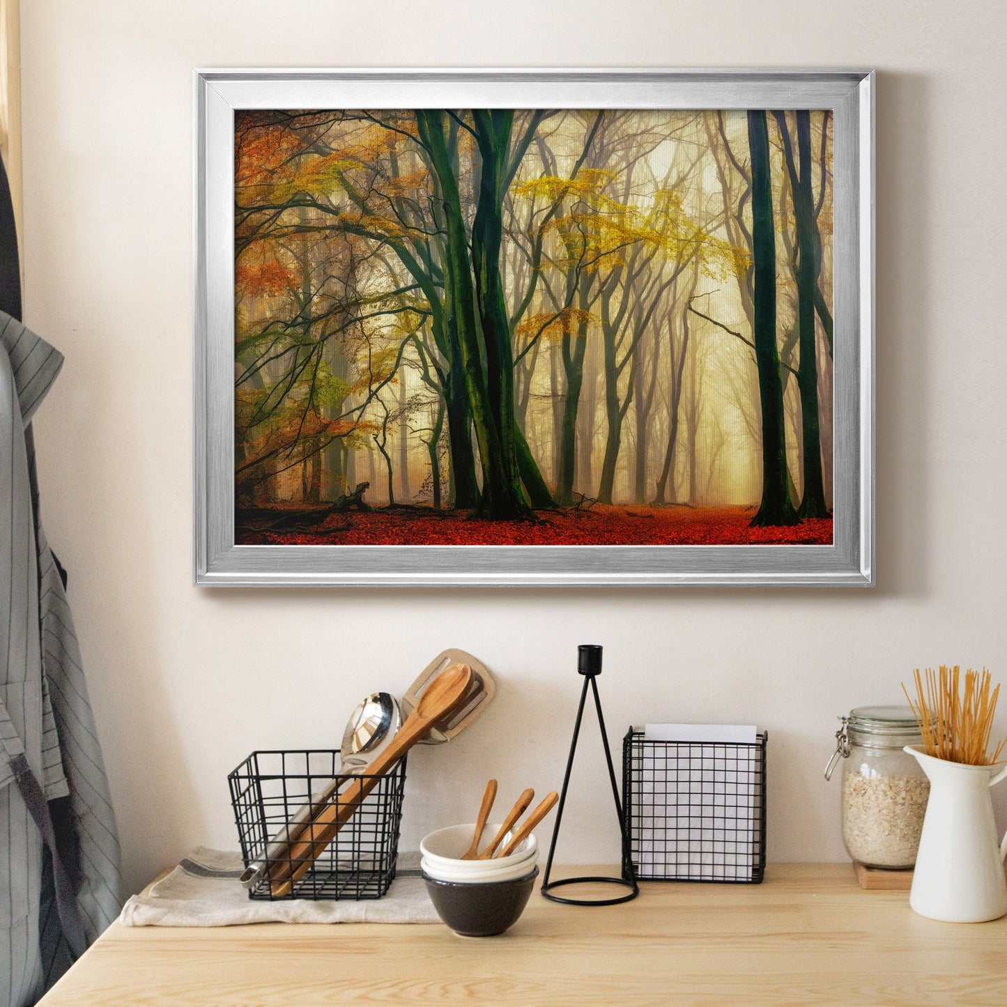 In Love with Fall Premium Classic Framed Canvas - Ready to Hang